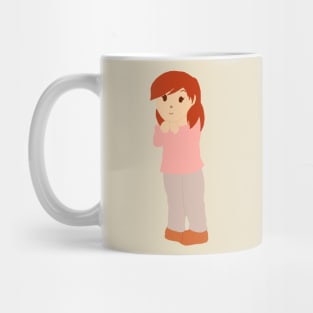 Shy Girl Mug